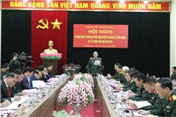 Đảng uỷ Quân khu ra nghị quyết lãnh đạo thực hiện nhiệm vụ quân sự, quốc phòng năm 2023